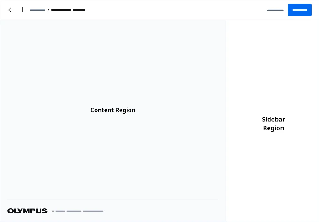 OLSENSE Inline Panel Layout